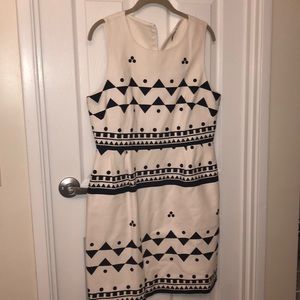 J.Crew Factory print dress size 12